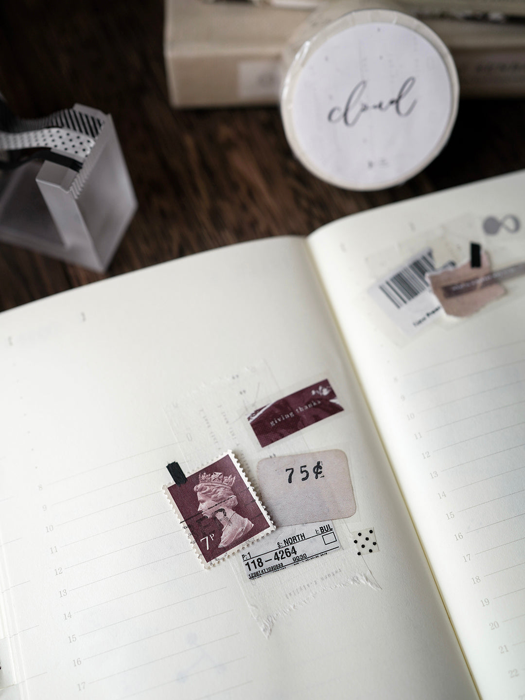 Cloud Washi Paper Tape