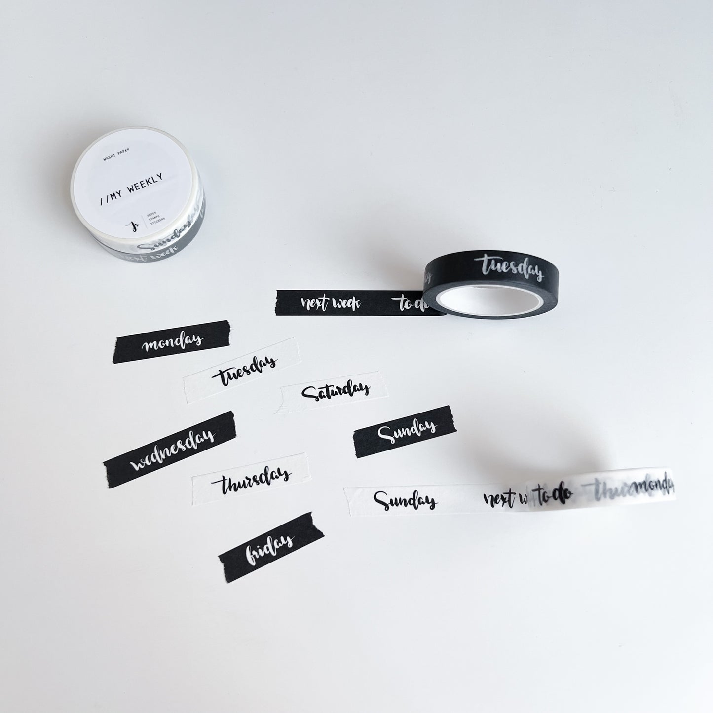 My Weekly Washi Tape Set