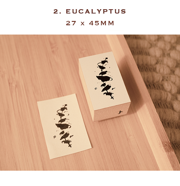 Leaves Wooden Stamp
