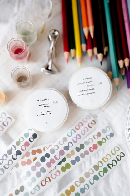 Infinitas Symbol Colourful Washi Tape