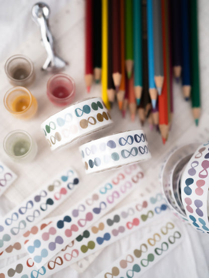 Infinitas Symbol Colourful Washi Tape