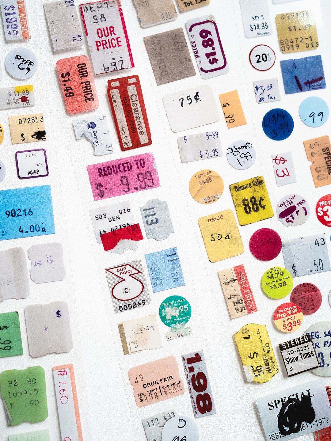 Pricetag Vintage Glossy PET Tape