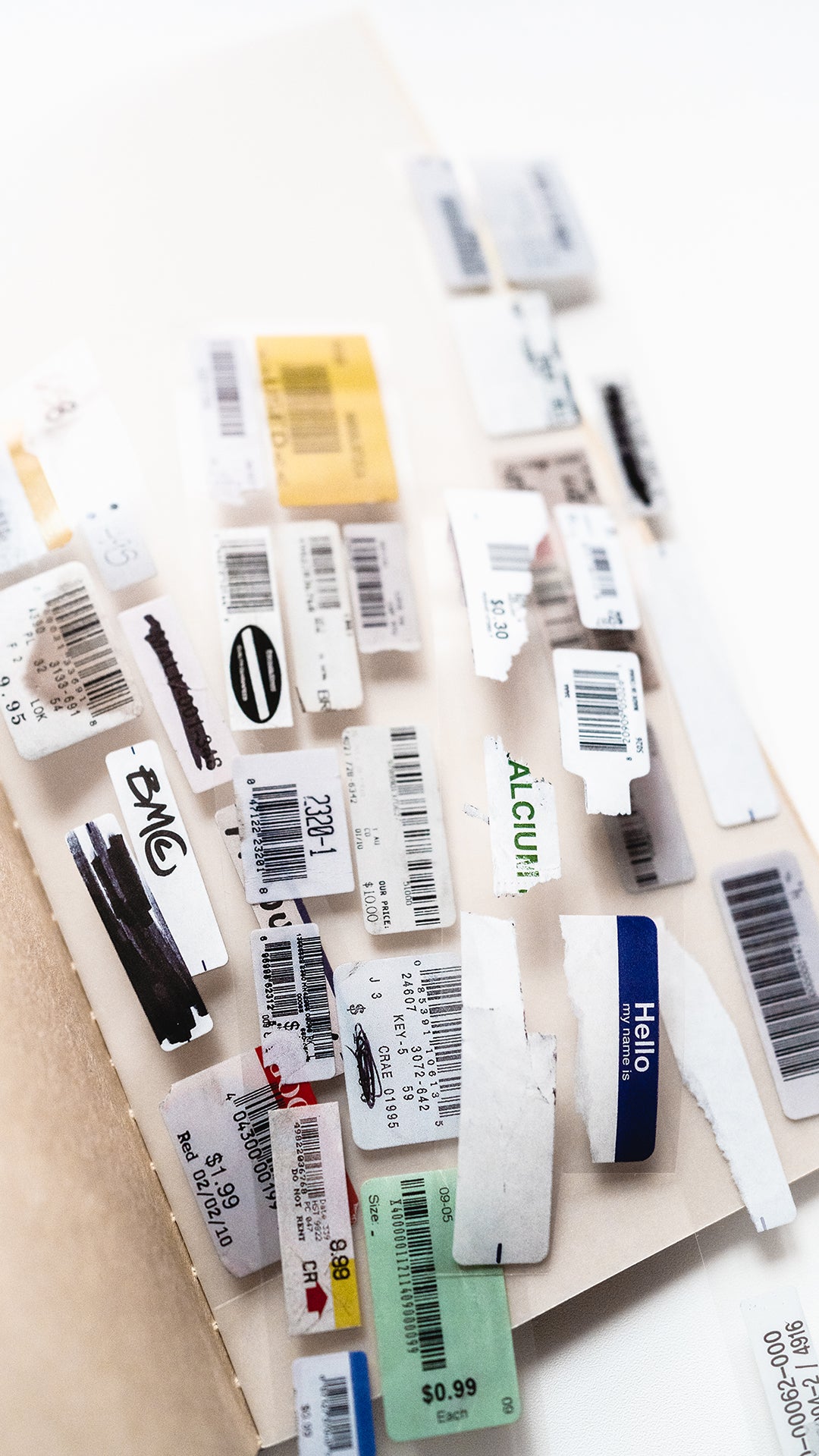 Barcode Vintage Glossy PET Tape