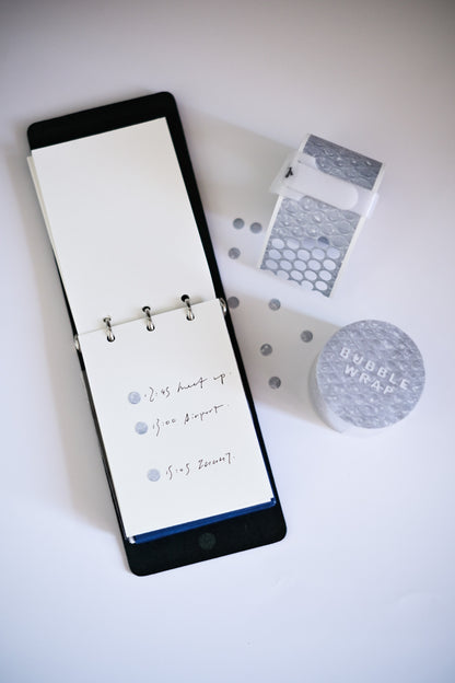 Bubble Wrap Kiss Cut Tape Sticker Roll
