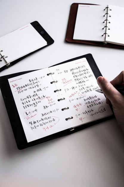 A7 Pocket / Binder Paper Refill / 50 Sheets / 5 Designs