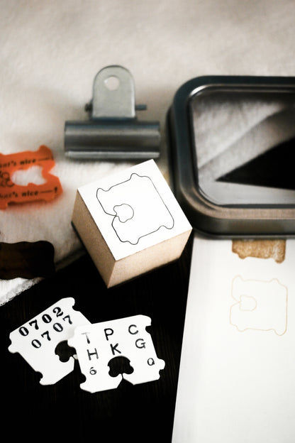 Bread Clip / Best Before Wooden Stamp (5 designs)