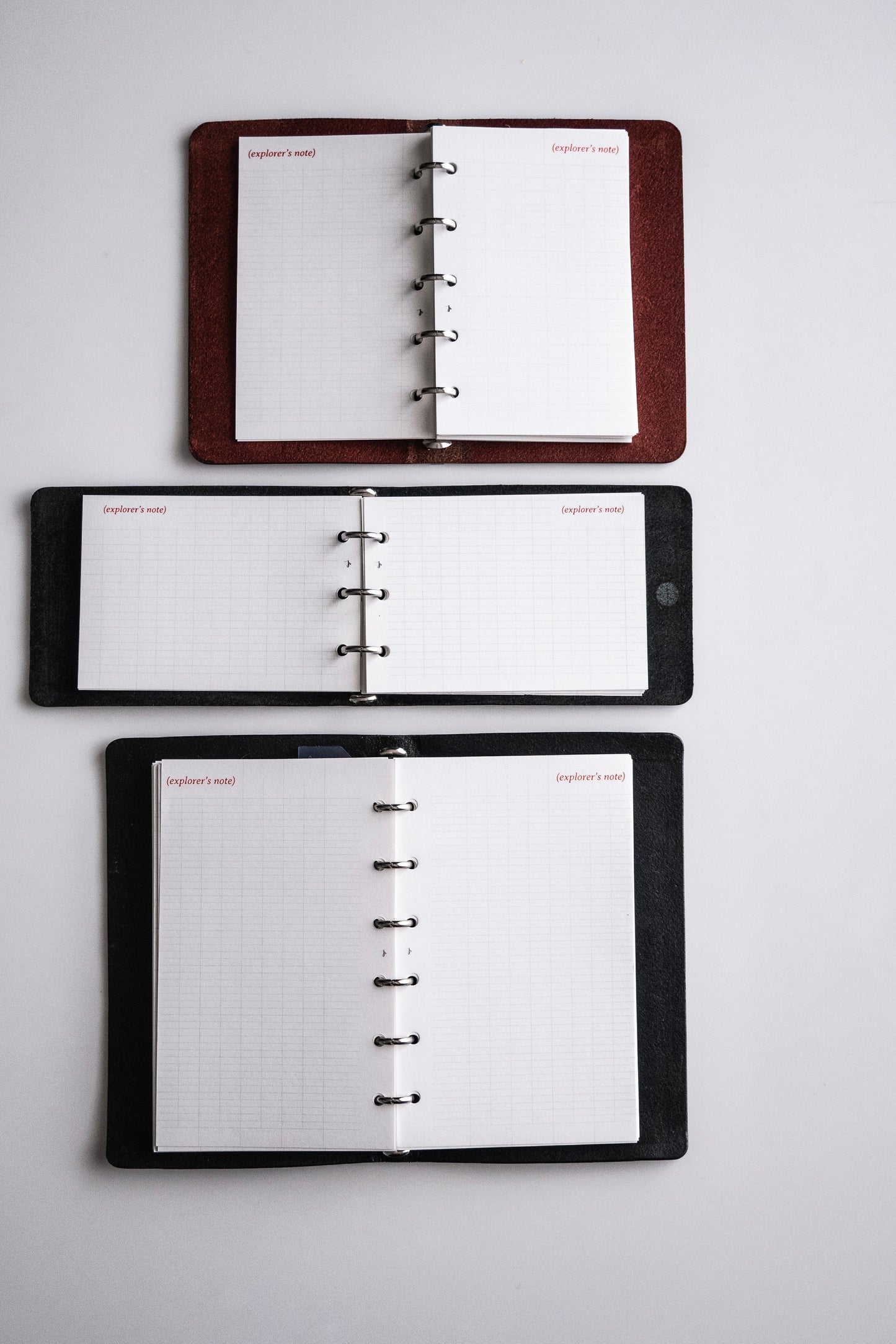 Mini3 / Binder Paper Refill / 30 Sheets / 3 Designs