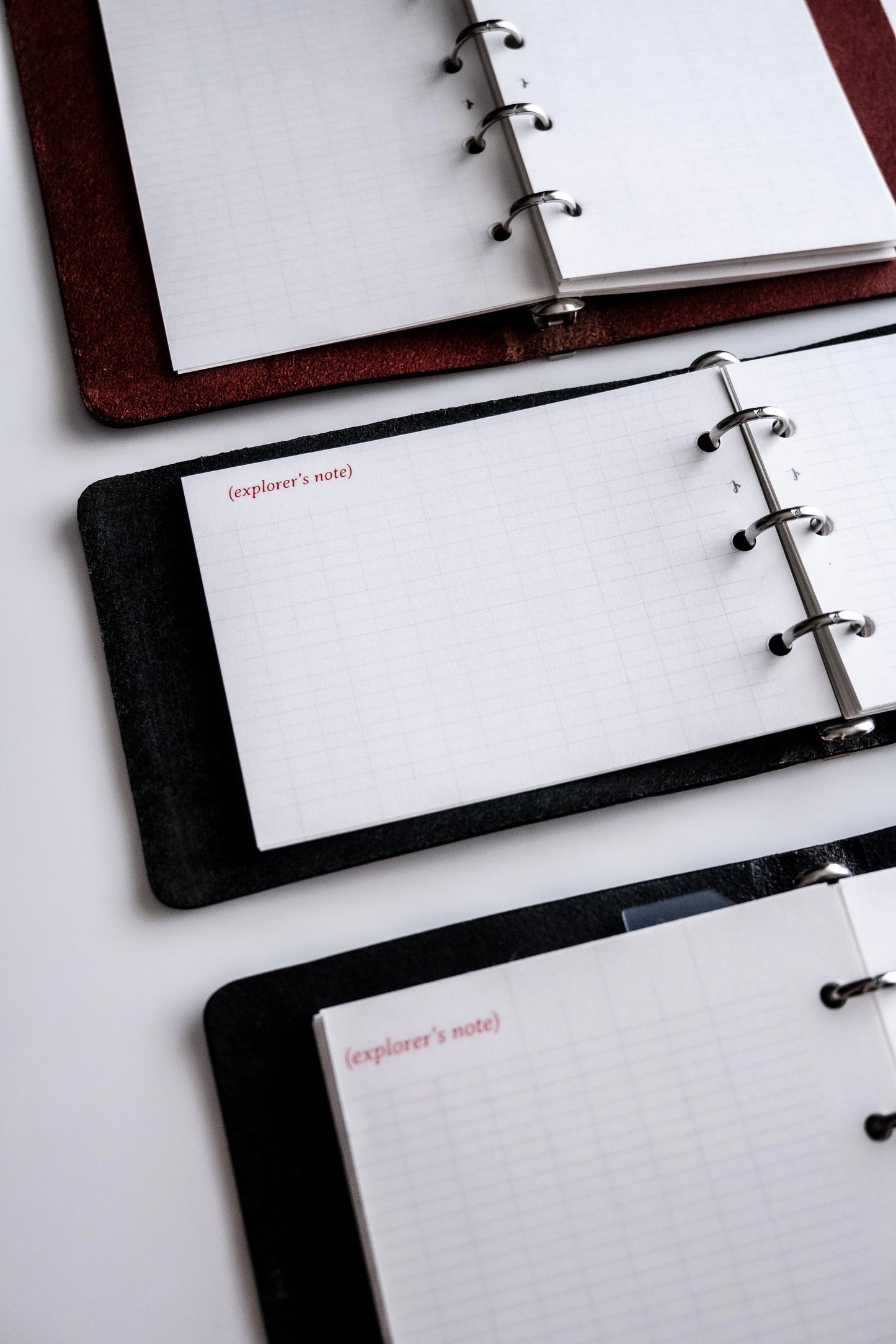 Mini3 / Binder Paper Refill / 30 Sheets / 3 Designs